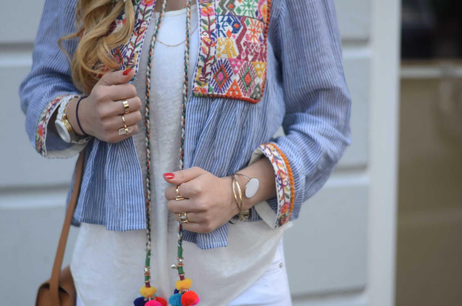 Outfit Bestickte Folklore Jacke My Fashion Jungle